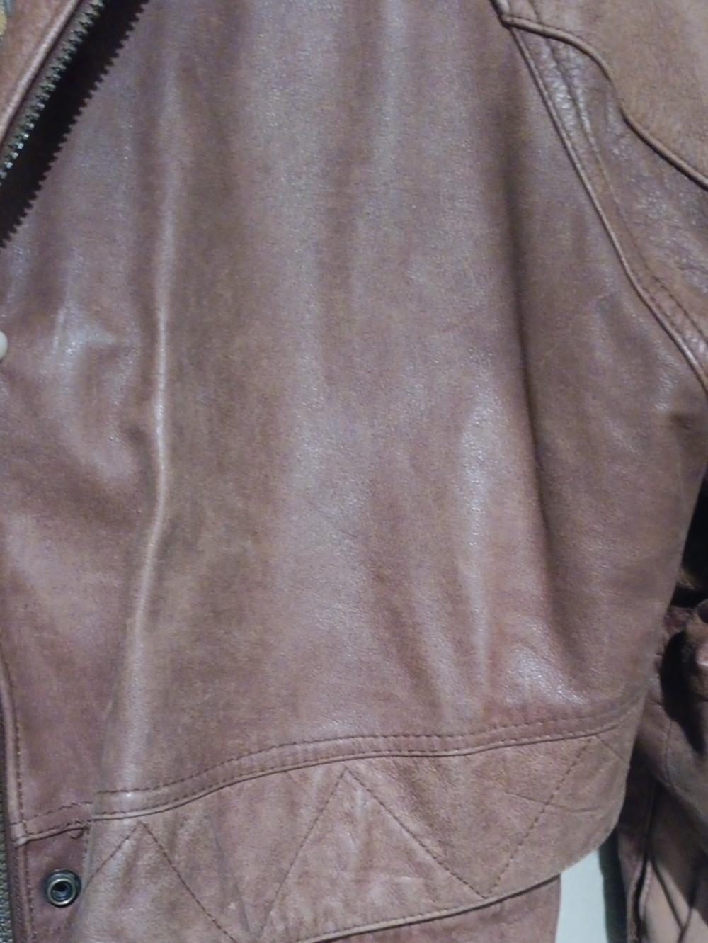 Adventure Bound Brown Leather Trench Coat - Picture 6 of 16